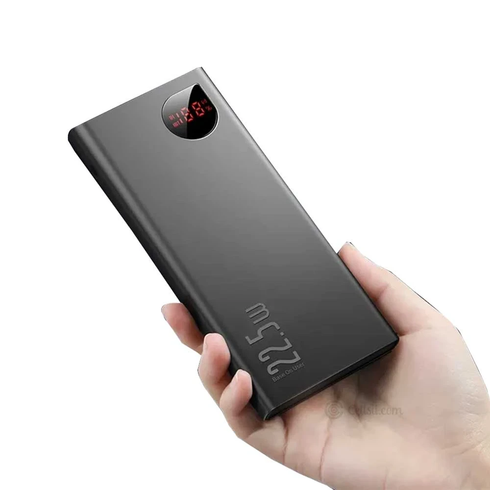 Baseus Adaman Metal Digital Display Quick Charge Power Bank 10000mAh 22.5W