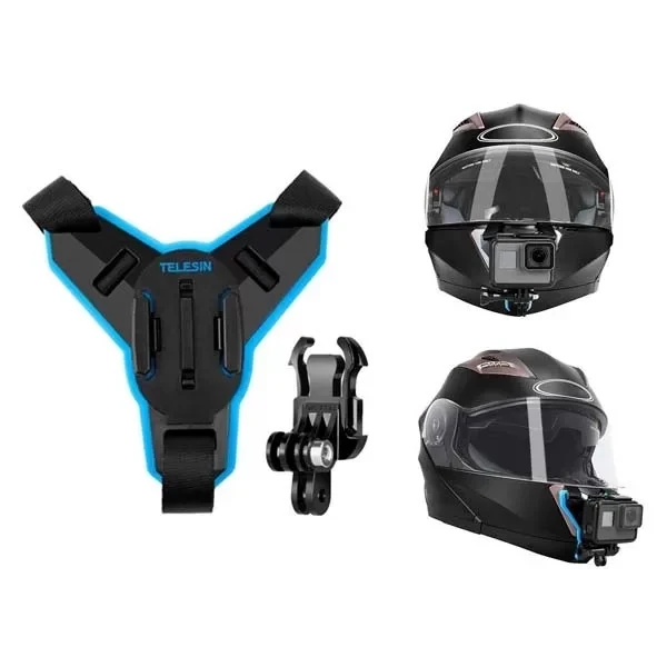 TELESIN GP HBM MT7 helmet mount kit for action cameras