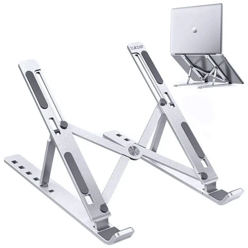 Adjustable & Foldable 10" to 17.5" 6 Angles Travel Laptop Stand