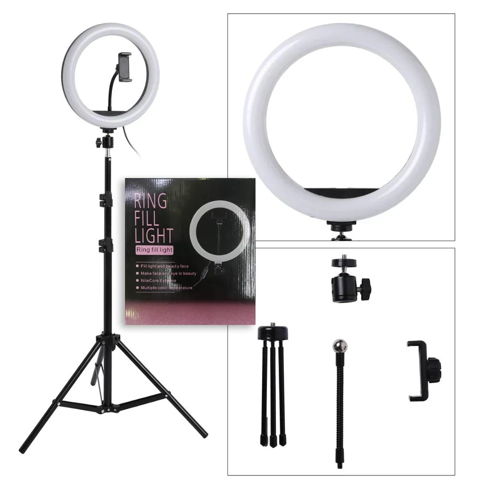 Ring Light 10 Inch  with 7Fit Stand