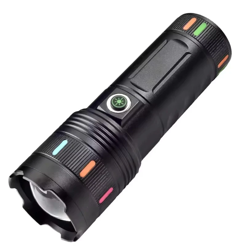 Powerful rechargeable Digital Torch Zoom Light