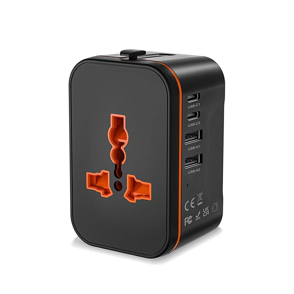 Universal Travel Adapter | Travel Adapter for bloggers & Tour Lovers | USB - Type C Travel Adapter