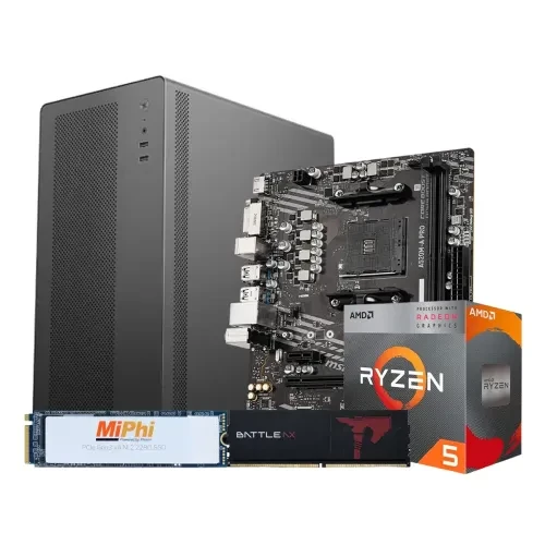 AMD Ryzen 5 5600G Custom Desktop PC