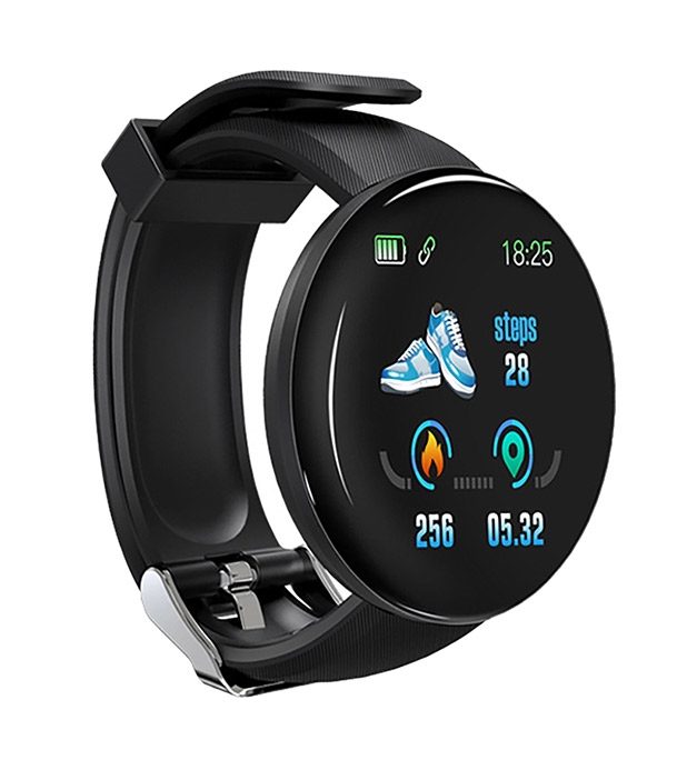 D18 Wireless Bluetooth Smart Watch 1.3 Inches IP65 Waterproof Sports Watch