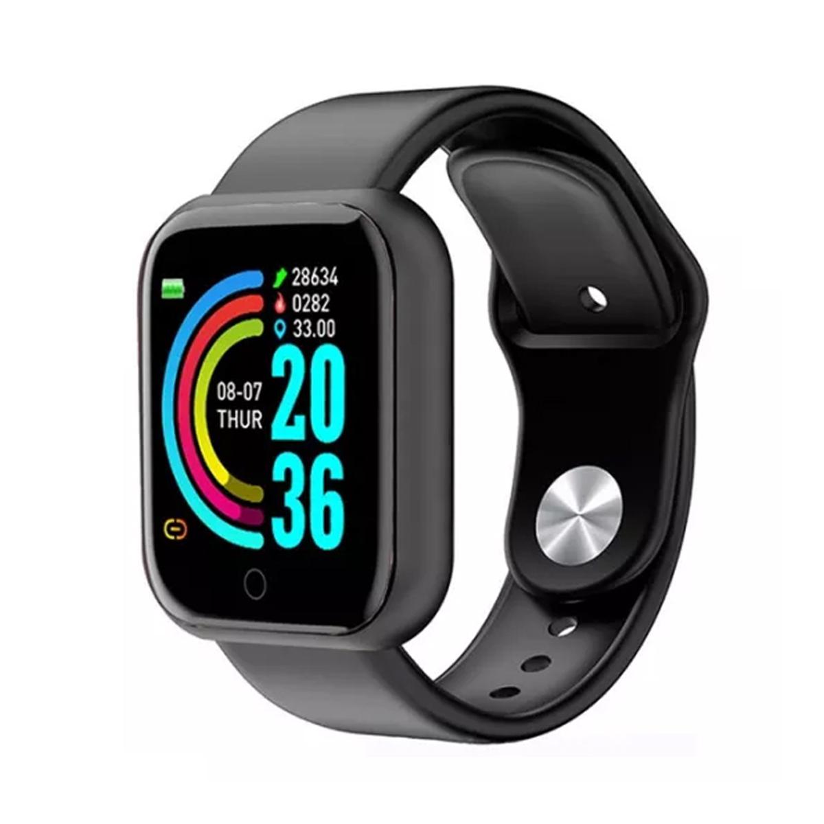 Y68 Smart Watch band, Wristbands Sport Fitness Pedometer Color Screen Walk Step