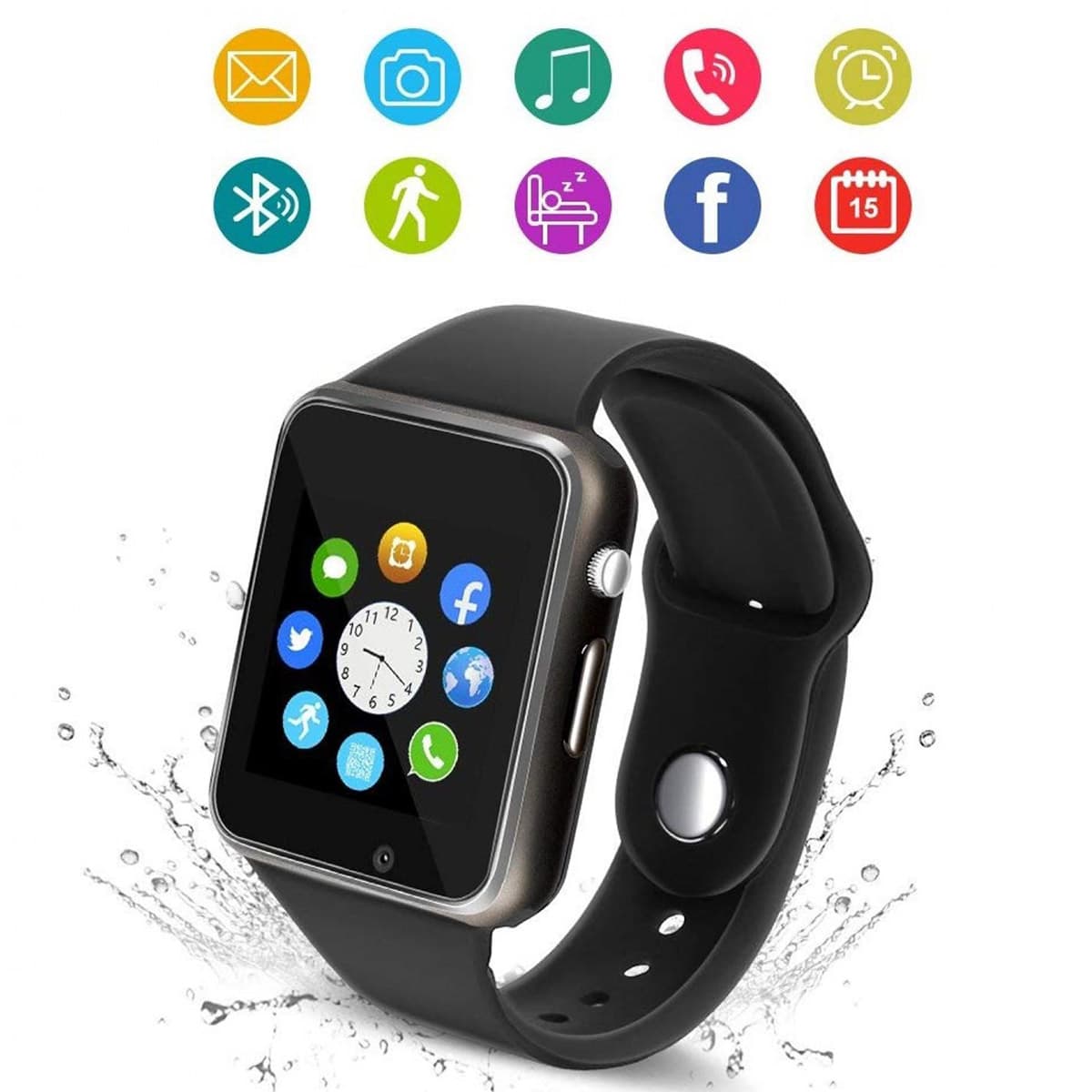 A1 Smart Watch SIM Supported Mobile Watch For iOS and Android